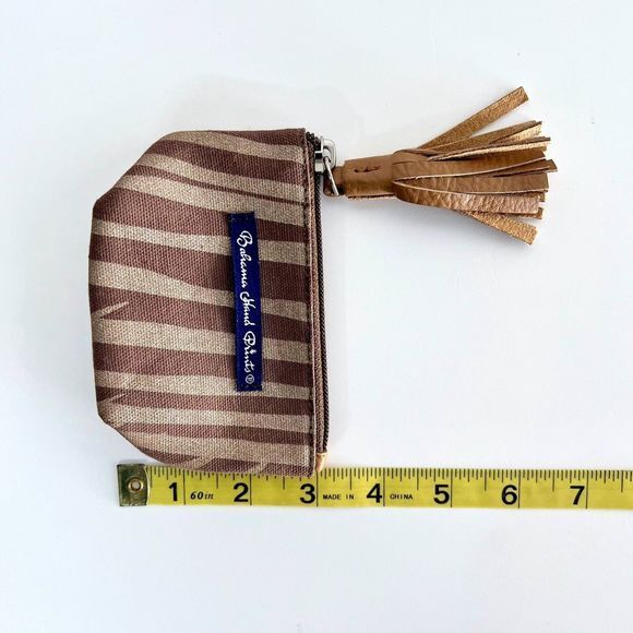 Bahama Hand Prints Set Clutch and Coin Purse-Retired and Rare! - Picture 12 of 13